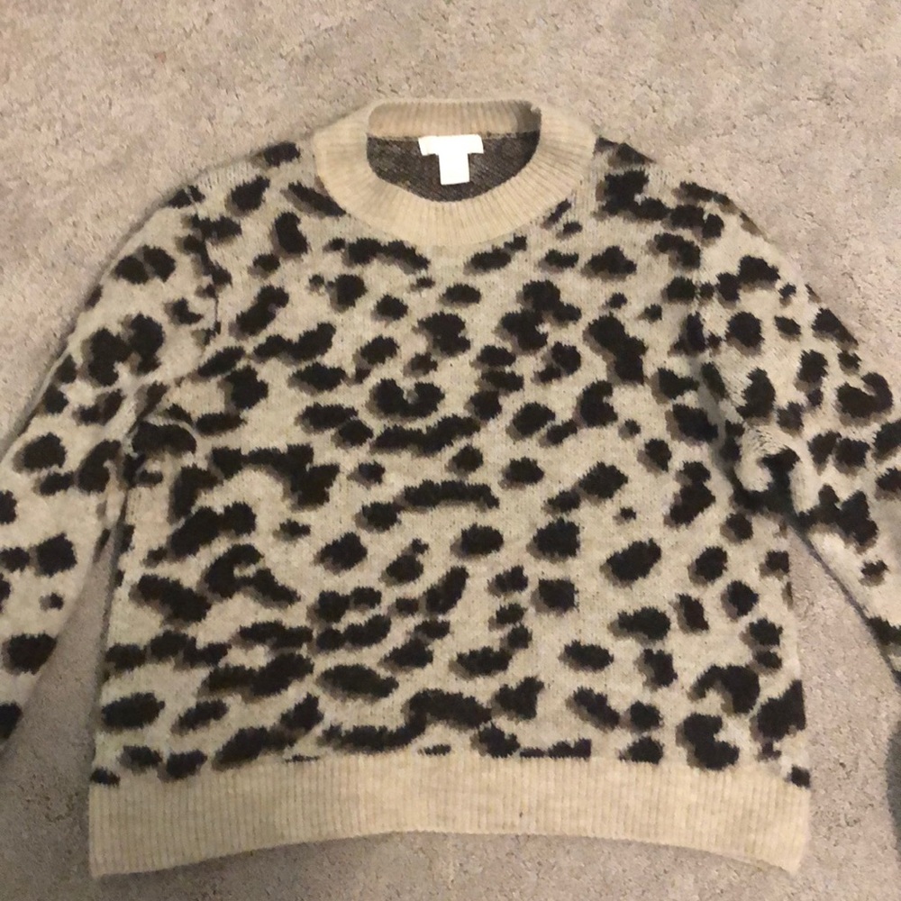 Cheetah sweater